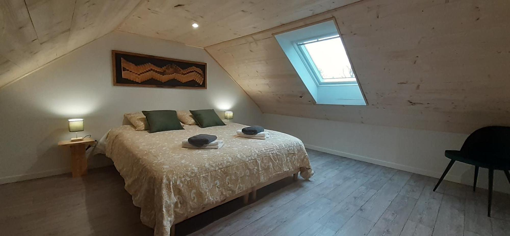 Chalets De Pont Cob Avec Spa Gouézec Dış mekan fotoğraf
