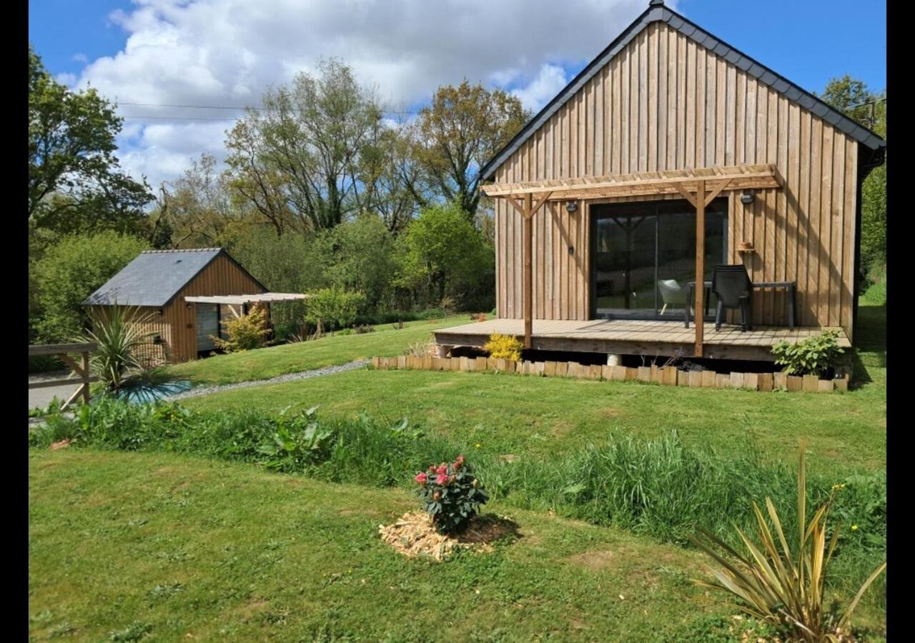 Chalets De Pont Cob Avec Spa Gouézec Dış mekan fotoğraf